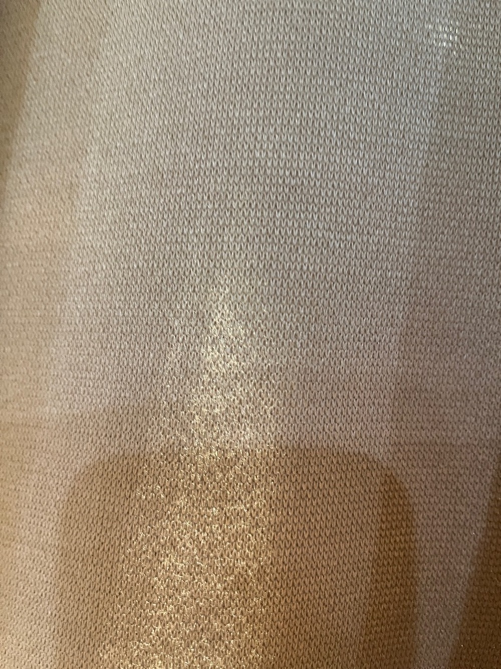 Tan Double-Breasted Knit Blazer - Picture 4 of 4